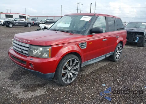 2007 Land Rover Range Rover Sport Supercharged из США, поврежденный, VIN SALSH23427A993364